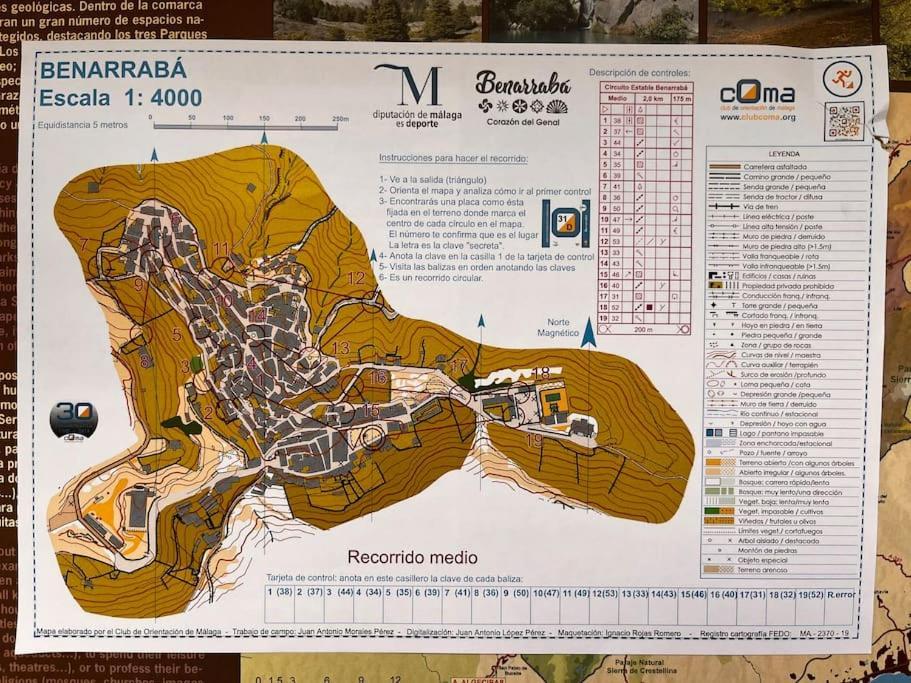 Casa De Diego El Barbero Benarrabá المظهر الخارجي الصورة